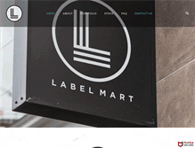 Tablet Screenshot of labelmartla.com